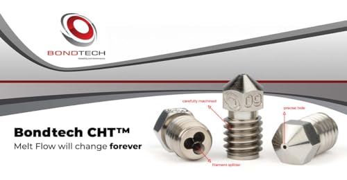 Bondtech CHT® Coated Brass Nozzle 0,4 mm -1 pcs 0.4 mm