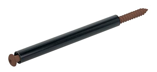 Project Center Brown Gutter-Tite Fascia Screws for Wood 5/16" x 7", 25 Pack
