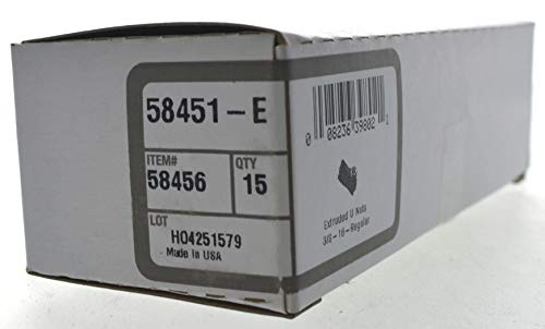 Hillman Group Extruded U-Nuts, 3/8-16 Inch & 5/16-18 Inch & 1/4-20 Inch, 15 & 20 Packs, Regular