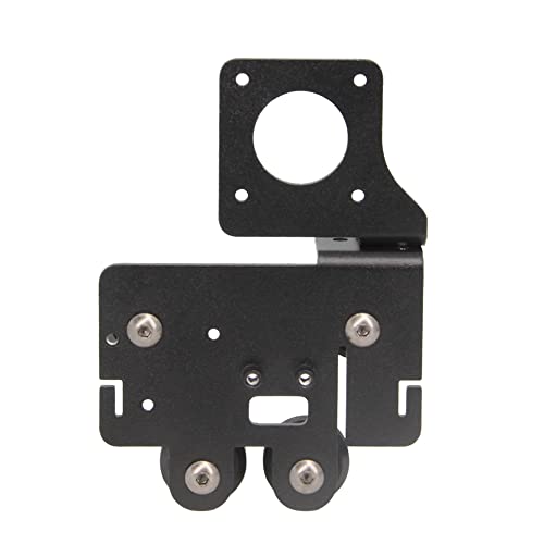 Upgrade Direct Drive Support Aluminum Plate with 4pcs Pulleys with Single Gear Extruder with Stepper Motor Kit for Ender 5 Series (Single Gear Extruder+Motor Kit) Single Gear Extruder+Motor Kit