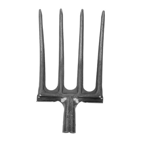Digging Fork, Garden Digging Spading Fork, High Carbon Steel (4 Tine) 4 Tine
