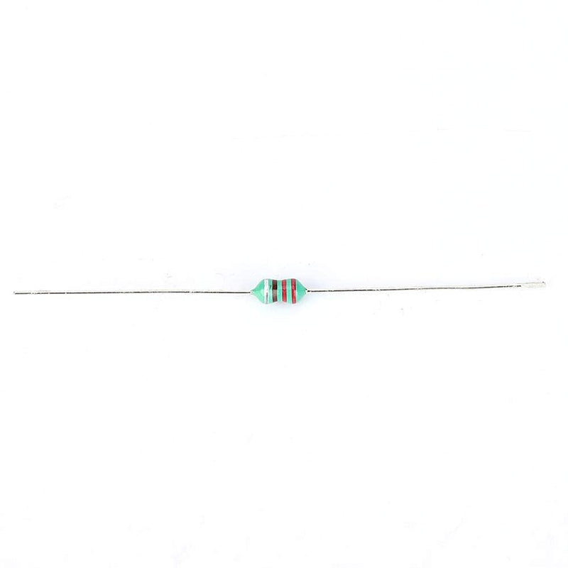 Walfront 120-Piece Inductor Set, Electric Inductor Ring, Inductor Pack 1/4 W Color Ring, 12 Varieties, 1UH ~ 1MH