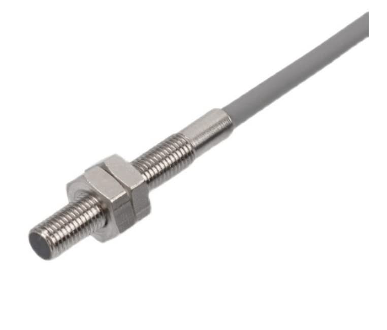 Inductive Sensor M5 Nickel-Plated Brass, PNP N0, Compact Design Diameter 5 mm, IP65, Inductive Proximity Switch Inductive sensor M5 - nickel-plated - 1.5 mm PNP NO