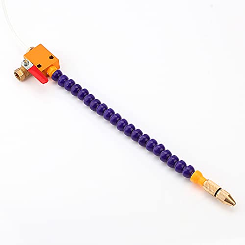 Mist Coolant Lubricant Spray System Metal Cutting Engraving Cooling Sprayer for 8mm Air Pipe CNC Lathe Mill Drill, Default