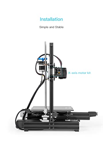 POLISI3D Ender 3 V2 X Axis Stepper Motor Kit with Limit Switch Compatible with Ender 3, Ender 3 pro, Ender 3 Max (42-34, with Gear Limit Switch kit)