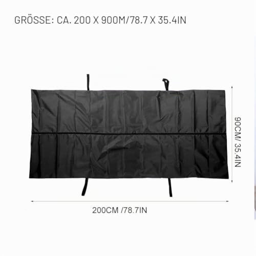 Cocoarm 210D Waterproof Leak Proof Body Bag 200x90cm Black