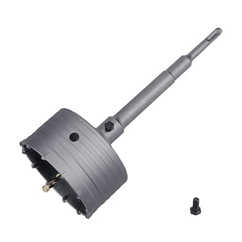 115mm (4.5") Concrete Hole Saw with 220mm SDS Plus Shank Rod 115mm ( 4.5 inch )