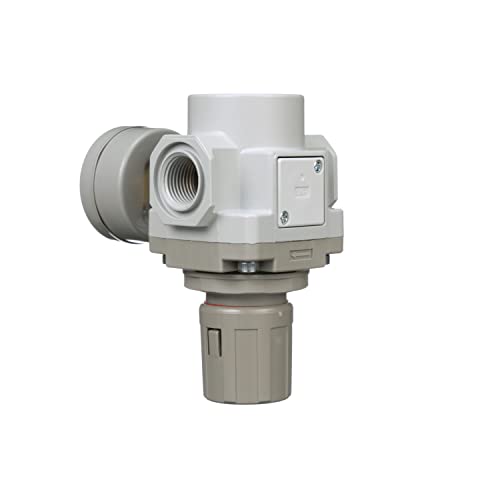 PneumaticPlus SAR400-N06BG Compressed Air Pressure Regulator, 3/4" NPT