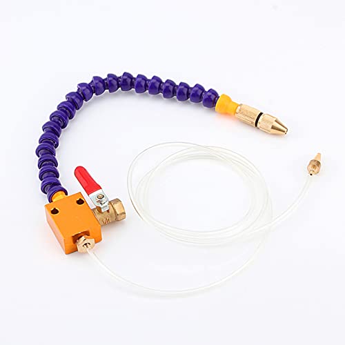 Dioche Compressed Air Cooling, Mist Coolant Lubrication Spray System for 8 mm Compressed Air Lines on CNC Lathes, Milling Machines and Drills