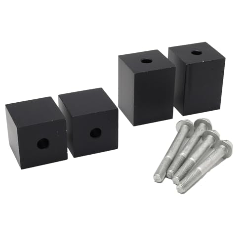 Talon 1000 Seat Spacer Kit (2019-2024) - Billet 6061-T6 Aluminum - Set of 4 w/Hardware - Fit & Bolt-On Installation