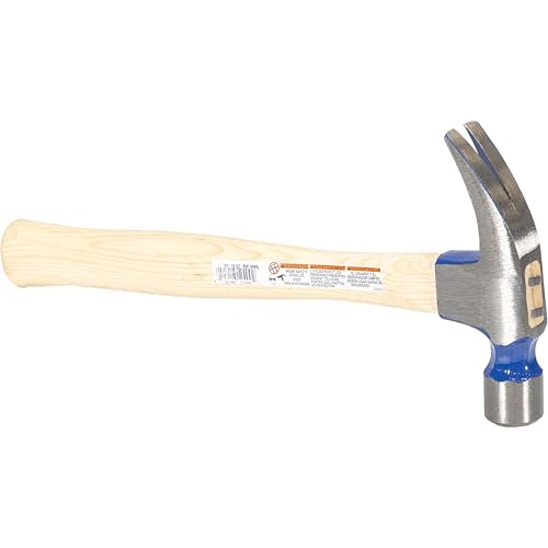 VAUGHAN 16 Oz Rip Claw Nail Hammer, Hickory Handle, Assembled in the USA