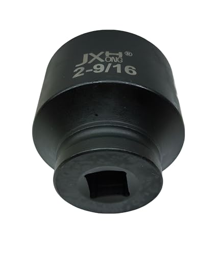 3/4" Drive 2-9/16" Impact Socket, 6-Point, Heat Treated Cr-V Alloy Steel