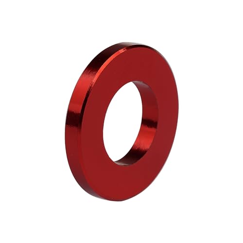 Aluminum Washer Spacer RC Drone DIY Model 20Pcs (Red, M6) Red