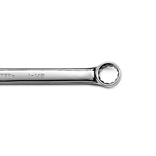 GEARWRENCH 12 Pt. Long Pattern Combination Wrench, 1-1/8" - 81734 28.6mm
