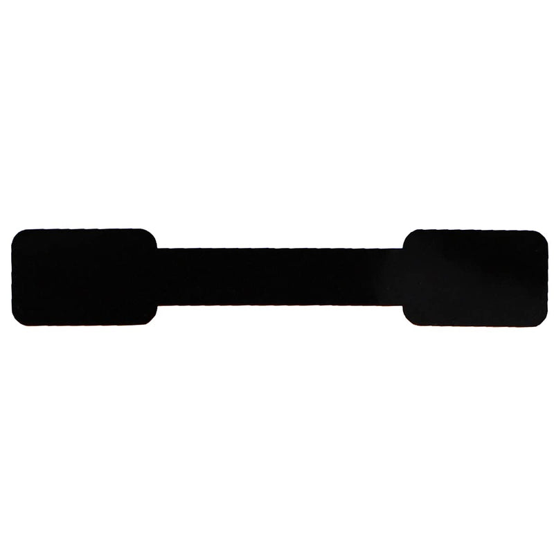 Black Blank Tamper Evident Labels 0.5 x 2.75 Inch 500 Total Clear Stickers - Tamper Proof Stickers, Ideal for Food Delivery, Food Packaging, Envelope Seals, Product Protection