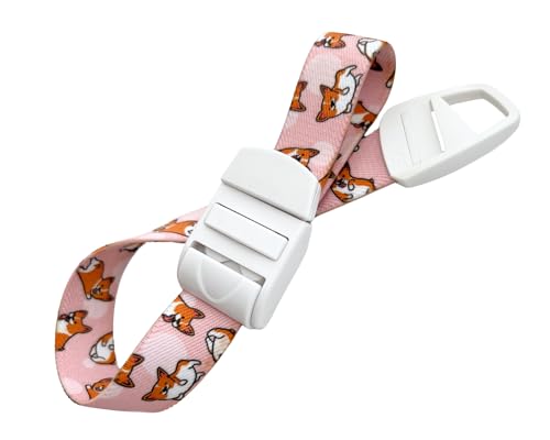 Professional Medical Vein Stain with Quick and Slow Release Buckle, Latex-Free Rubber Band, Cute Corgi Puppy Pattern, Nurse Gift Idea