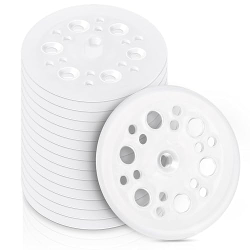 Frcctre 500 Pcs 46 mm Polypropylene Washers for Fixing and Fastening Rigid Foam Insulation Foam Board Panels and Sheets, Plastic Washers for Screws Nail 1.81 inches