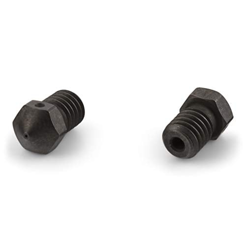 PrimaCreator RepRap M6 Hardened Steel Value Pack Nozzle 0,4 mm - 4 pcs (1,75) Black hardened 1,75 mm - 0,4 mm