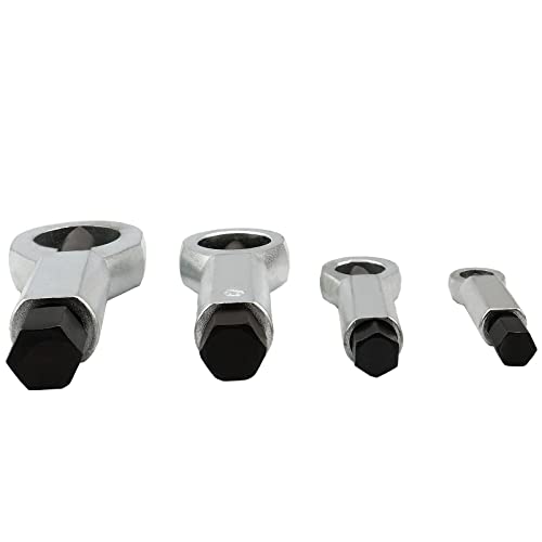 Metal Nut Splitter Cracke (4 Pack), Heavy Metal Duty Nut Splitter Pressure Nut Splitting Tools for Removing Broken Nuts