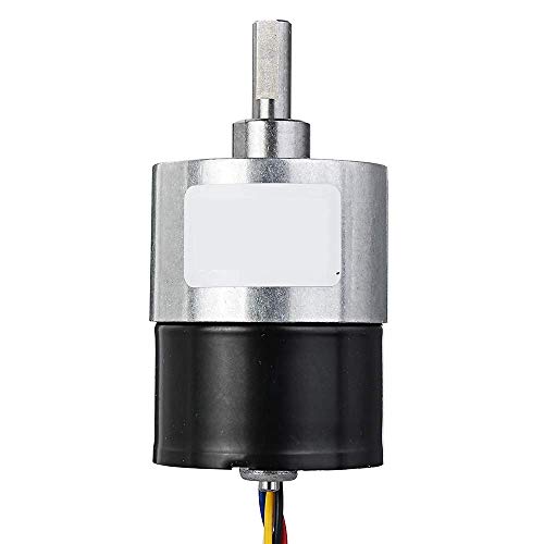 DollaTek DC 12V 37mm Diameter Gearbox Low noise Long life High Torque Brushless DC Gear Motor