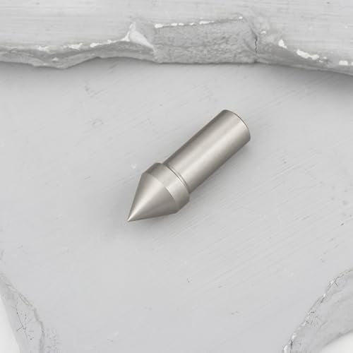 ECSiNG 2-pack live center for mini lathe, 8 mm shank, compatible with mini lathes for 8 mm pin turning