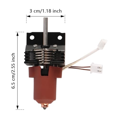 Sarini 3D Printer Accessory 300°C High Temperature Resistance Hotend Heating Block Kit Quick-Swap Nozzle Kit For K1/K1 Max/K1C