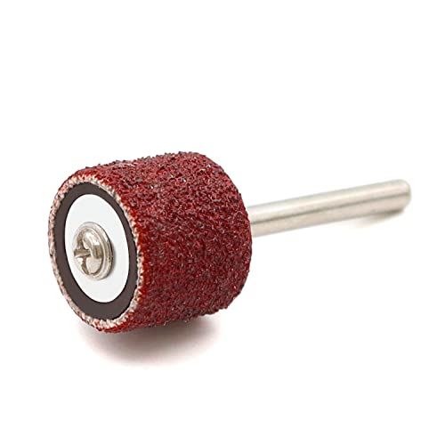 531Pcs Rotary Tool Sanding Drum Bits Kit for Dremel,80/120/240/320/400/600 Grit Each of 28 Pcs, Drum Mandrels 24Pcs-3 diameters (1/2", 3/8", 1/4"),Self-Tightening Drill Chuck 2Pcs,Wrench 1Pcs