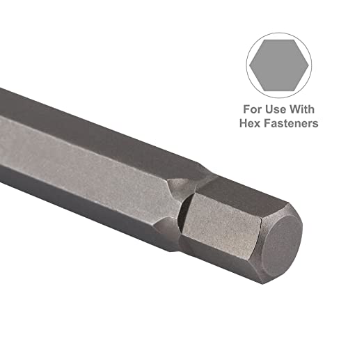 Mayouko 3/8" Drive Extra Long Allen Hex Bit Socket Set, S2&CR-V, Metreic&SAE, 18 Pieces, 1/8" - 3/8", 3-10 mm Hex(SAE&Metric)
