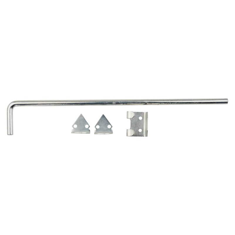 National Hardware N177-196 V835 Cane Bolt in Zinc, 1/2 inch x 18 inch