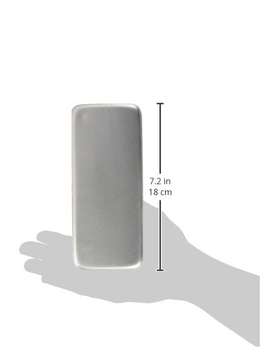 Cardiomedical Products 201 aluminum box, 17.5 cm x 7.6 cm x 2 cm