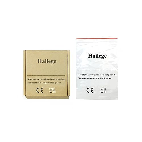 Hailege 2pcs AS5600 Magnetic Angle Measuring Sensor Magnetic Encoder Module 12Bit High Precision with Magnet