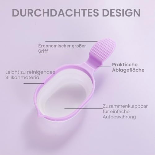 Urine Cup Pack of 2 Collapsible Sample Cups Reusable Sample Container for Pregnancy Ovulation Test 50ml