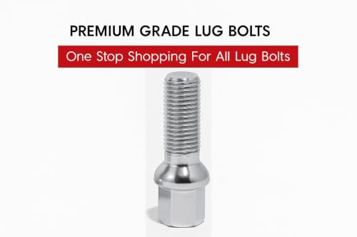 20 Pcs Lug Bolts Ball Seat 14x1.5 Thread 35mm Shank