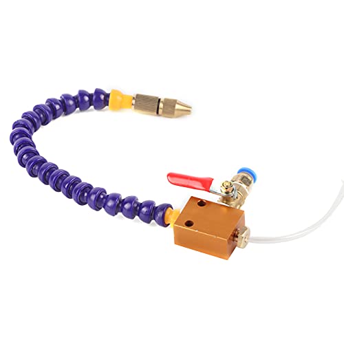 Dioche Compressed Air Cooling, Mist Coolant Lubrication Spray System for 8 mm Compressed Air Lines on CNC Lathes, Milling Machines and Drills