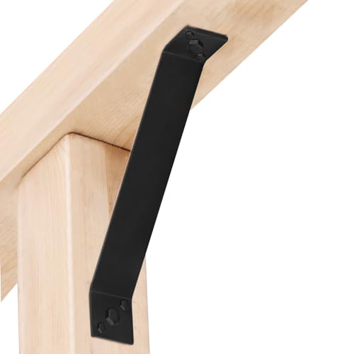 4 Pack 11-1/8" x 1-1/2" 45-Degree Angle Bracket for Post Pergola 11-1/8" x 1-1/2"