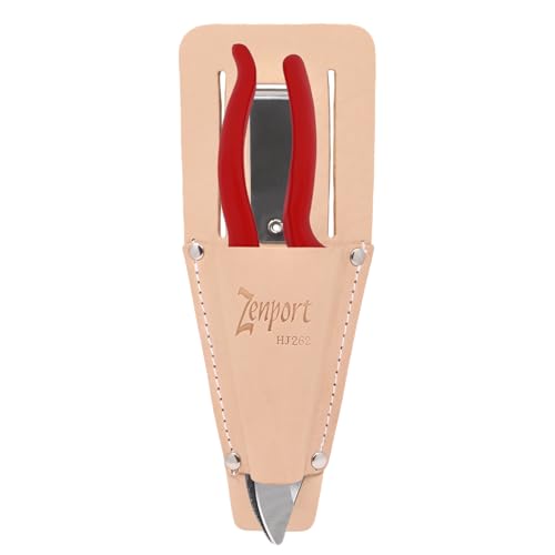 QZ408 Ergonomic Professional Pruner and HJ262 Leather Pruner Sheath