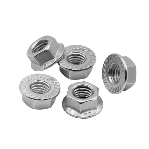 Stainless Full Threaded Rod 1/2-13 with Flange Nuts