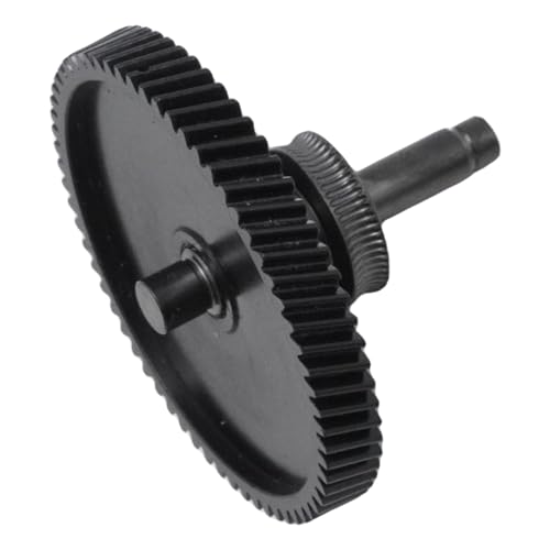 Hardened Steel Extruder Gear Kit, DLC Coating Dual Gear Design, Replacement for Bambu Lab A1, A1 Mini 3D Printer, Aluminum Handle and POM Gear Assembly