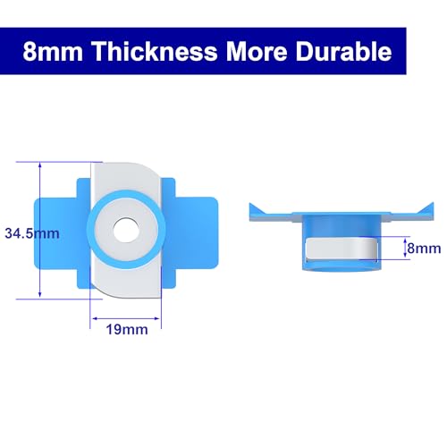 40 Pcs 3/8"-16 Nylon Strut Channel Cone Nuts, Nylon Channel Squeeze Nut for Strut Channel, Easy to Locate Mounts Solar Panel, Strut Channel Nuts with Dacromet Finish 40