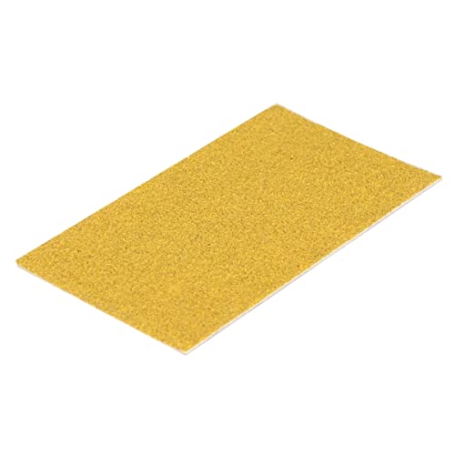 Mirka Sandpaper Gold 70 x 125 mm Grain P120 Pack of 10 | Universal sandpaper with ideal for plaster, spatula, chipboard, wood, varnish, versatile and durable grain P120
