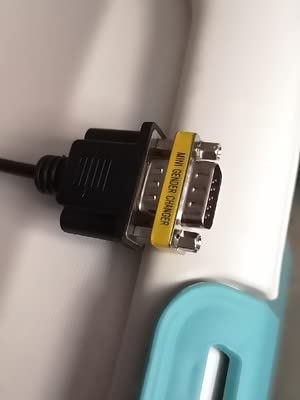 Fielect DB25 VGA Gender Changer 25 Pin Female to Male 2-Row Mini Gender Changer Coupler Adapter Connector for Serial Applications Blue Pack of 5 25pin DB25 Male to Female Blue 5Pcs
