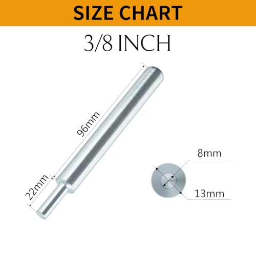 Drop-in Anchor Setting Tool for Concrete - 5PCs Thread Size 3/8"-16,1/4"-20, 5/16"-18, 1/2"-13,5/8"-11, 3/4"-10