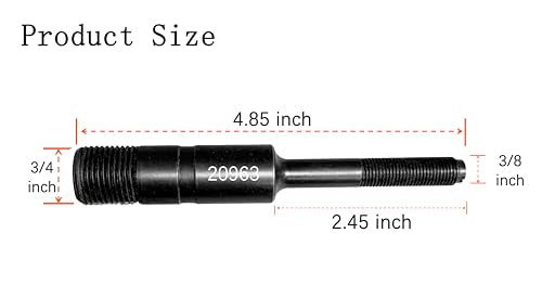 20963 Draw Stud Replace for Greenlee 20963 Draw Stud, 3/4-Inch x 3/8-Inch