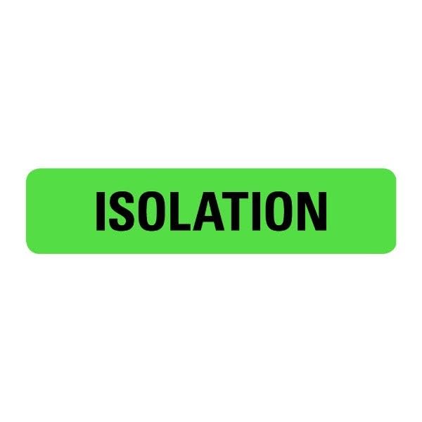 LabelValue Isolation Food Service Medical Labels LV-MFSL32