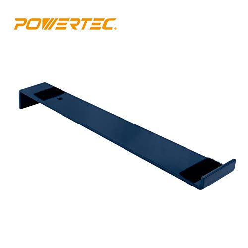 POWERTEC 16-1/4" Heavy Duty Flooring Pull Bar - 7/32" Thick Alloy Steel Tool with Felt Pads for LVP, LVT, Vinyl Plank, Laminate & Wood Floor Installation (71479) Pro Pull Bar