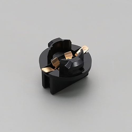 Pack of 10 Socket Holder Lamp Holder for Bulbs Dashboard T10 501 168 194 Type Miniature Twist Lock Wedge Base