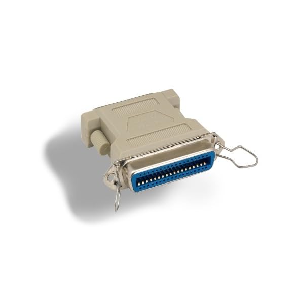 KENTEK DB25 25 Pin Male to CN36 36 Pin Female, Male to Female M/F Molded Centronics Parallel Printer Adapter Changer Coupler RS-232 SCSI