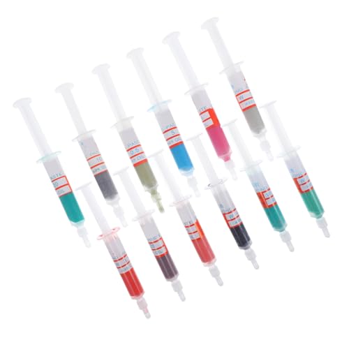 Gatuida Pack of 12 Diamond Polishing Lapping Paste Tool Grinding Paste for Finishing Ends Polishing of Metal and Jewellery