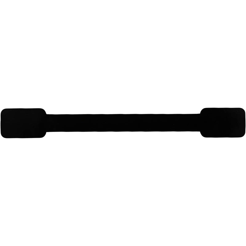 Black Blank Tamper Labels, 0.5 x 4 Inches 500 Total Labels