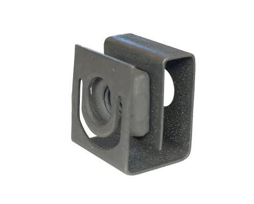 RackGold® Black 10-32 Slide-on Cage Nuts 25 Pack USA Made